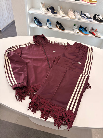 Tuta Adidas merletto SS2026/2027 Bordeaux