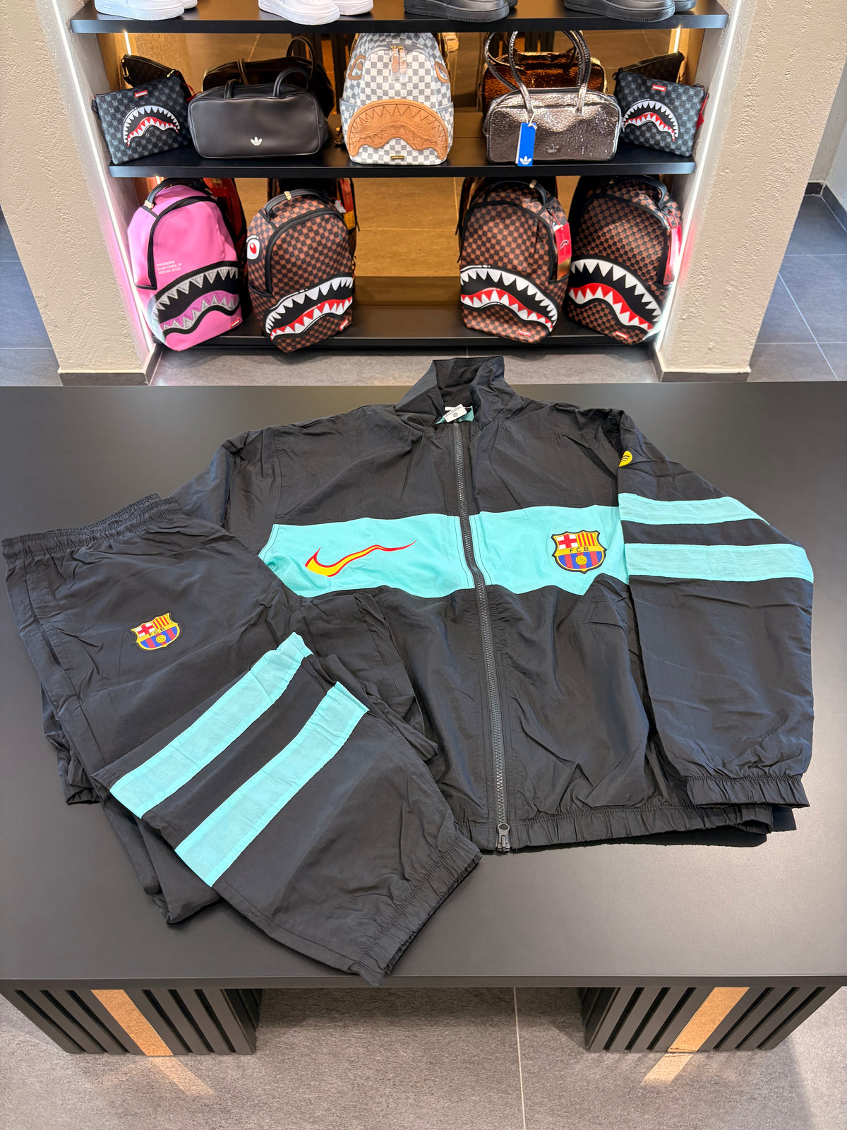 Tuta FC Barcellona Nike repel i96