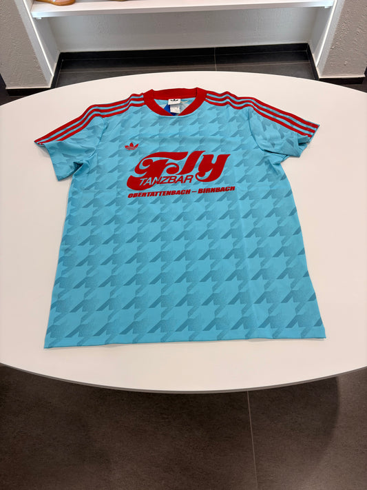 T-shirt Adidas blue glow