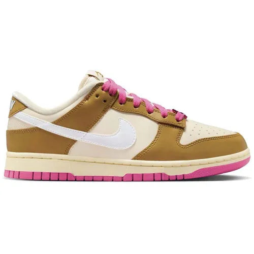 Nike Dunk Low SE Just Do it Bronzine Pink