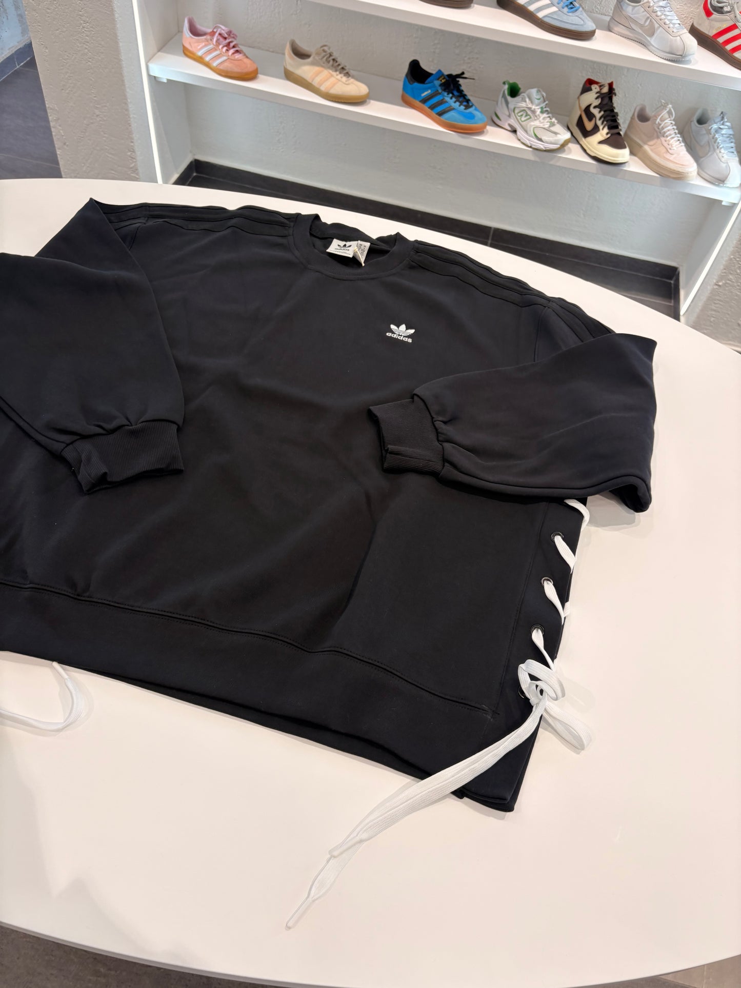 Felpa Adidas laced crew