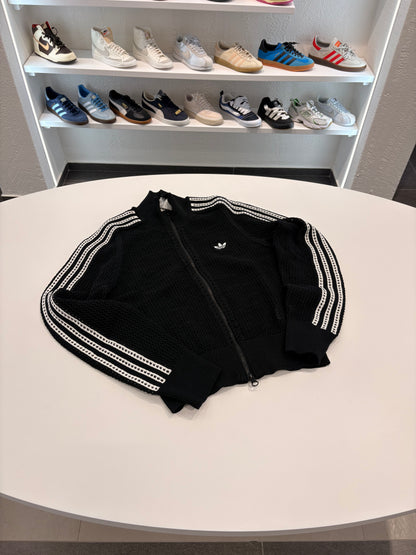 Giacca traforata Adidas black