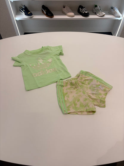 Coordinato baby Adidas verde