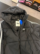 Bomber Puffer Adidas donna crop black
