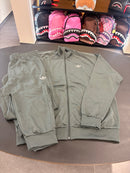 Tuta Adidas ess trefoil tech verde