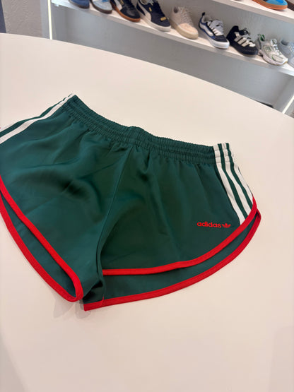 Shorts Adidas satin Green sfum red white