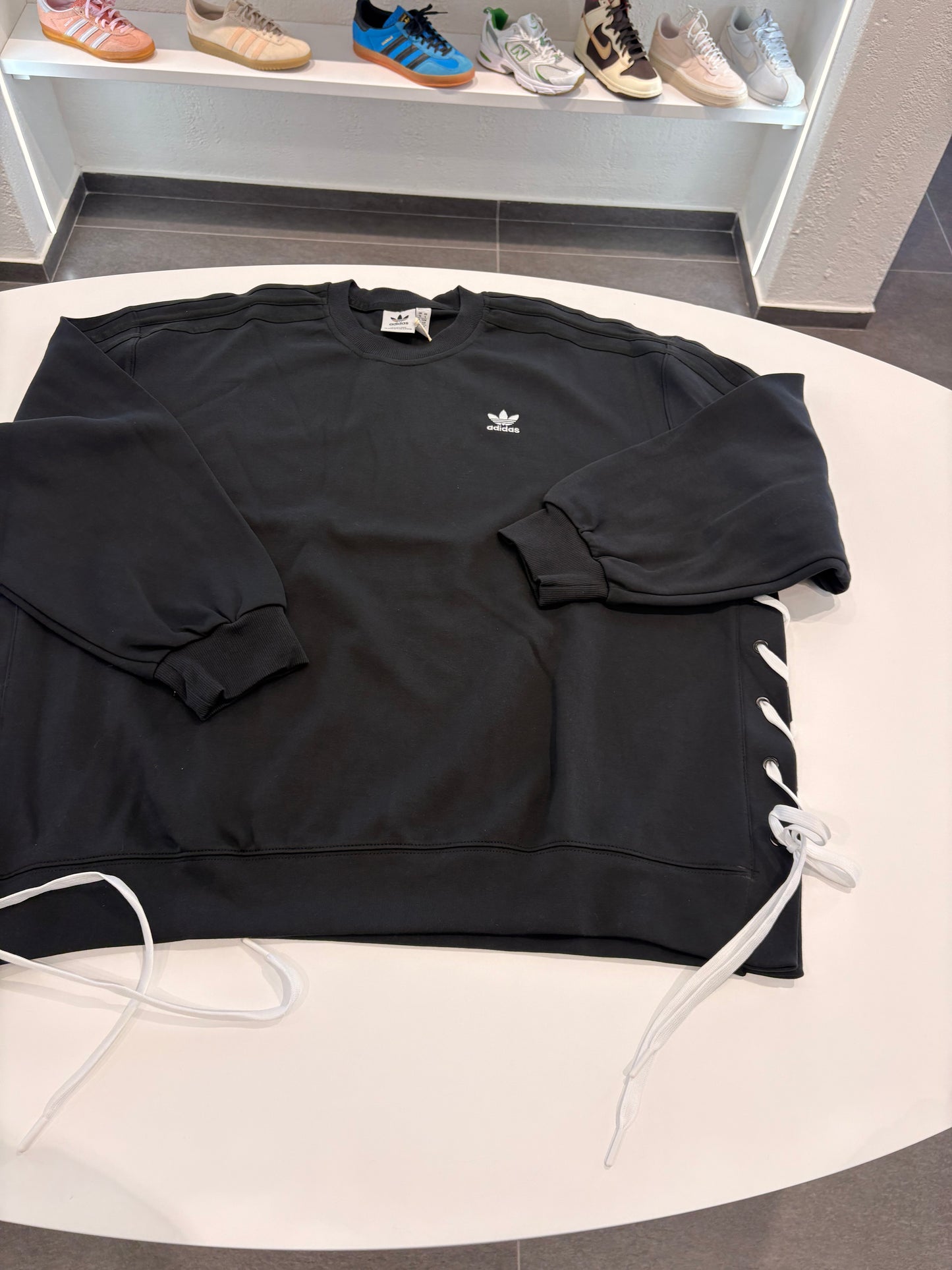 Felpa Adidas laced crew