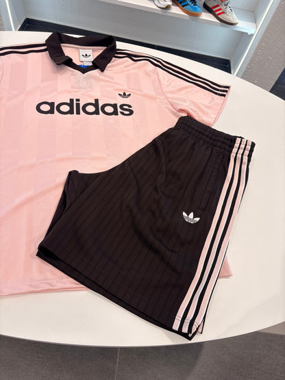 Coordinato Adidas brown polo pink unisex