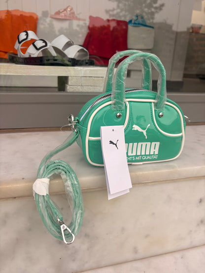 Borsetta Puma verde acqua