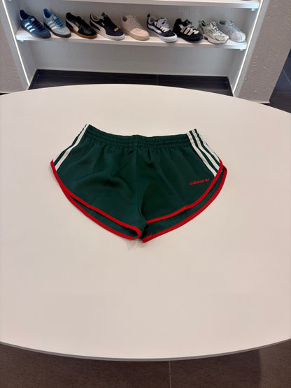 Shorts Adidas satin Green sfum red white