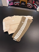 Tuta Adidas beige basic kids