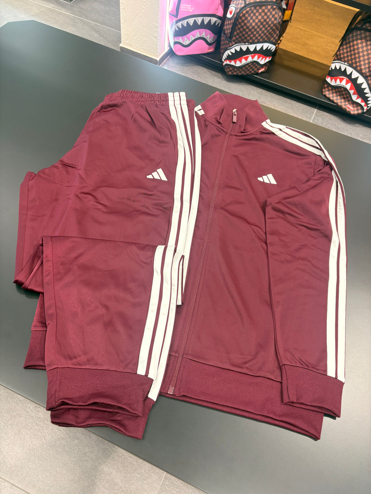 Tuta Adidas daydry bordeaux