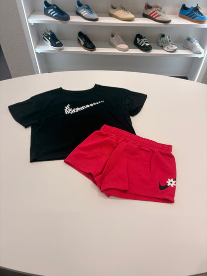 Coordinato Nike baby floreal
