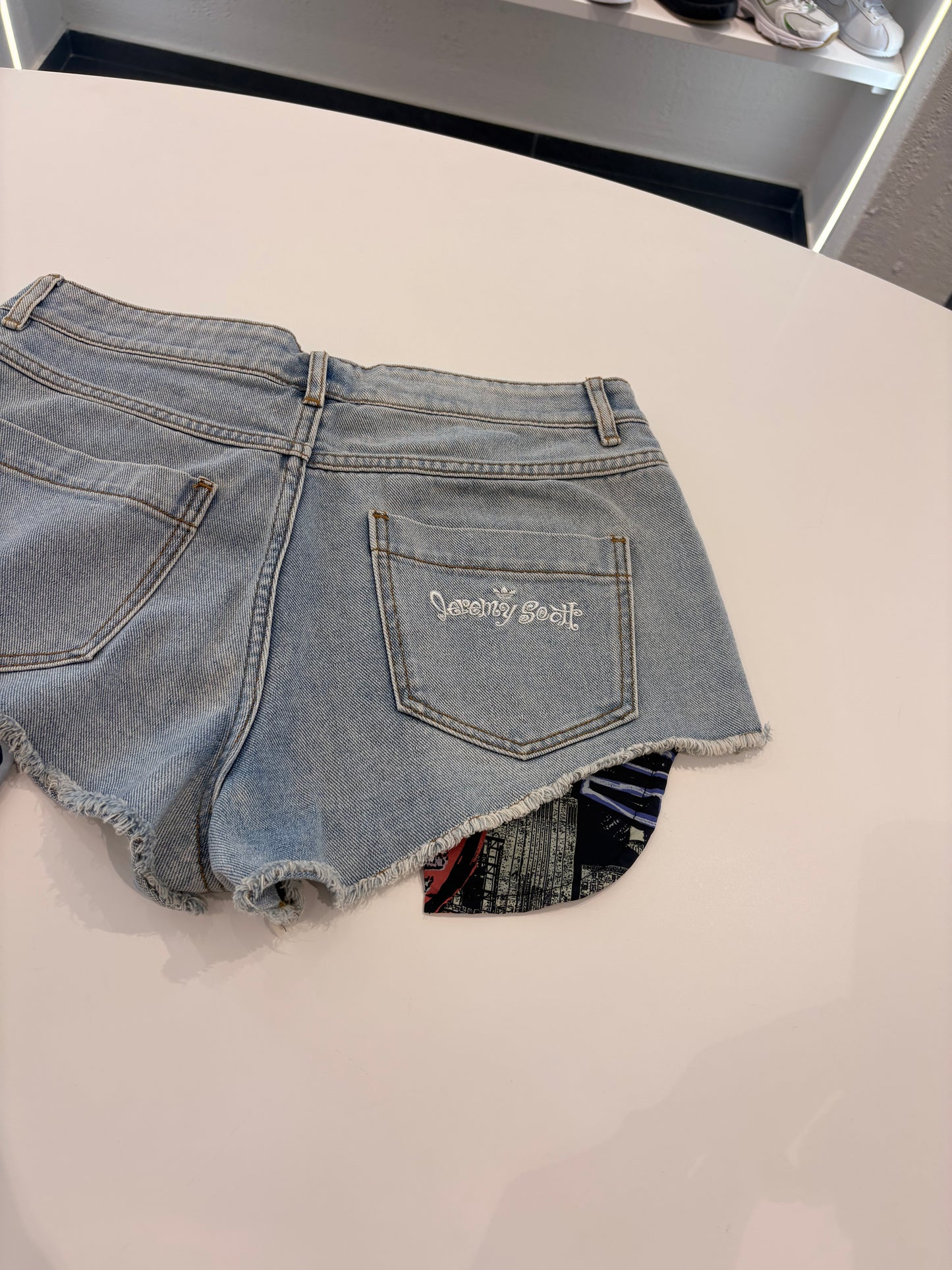 Shorts in jeans Adidas X jeremy scott