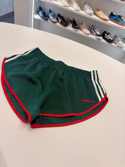 Shorts Adidas satin Green sfum red white