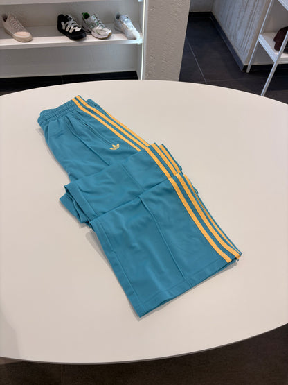 Pant Adidas fb loose azzurro e giallo