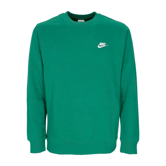 FELPA GIROCOLLO UOMO CLUB CREW BB MALACHITE/WHITE BV2662-365