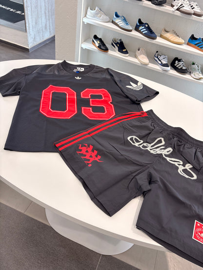 Coordinato Adidas ONE WORLD BLACK/RED