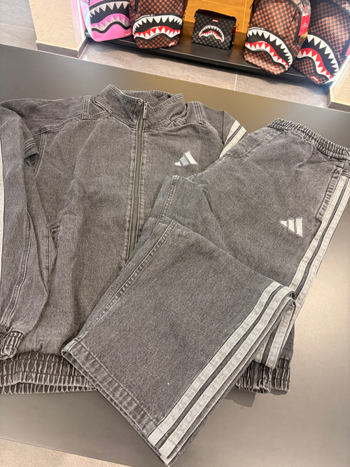 Tuta Adidas in denim black