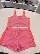 Coordinato Adidas canotta pink/orange