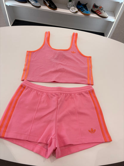 Coordinato Adidas canotta pink/orange