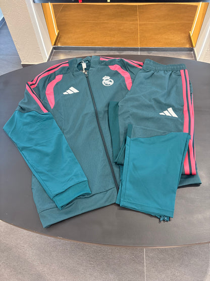 Tuta Adidas real Madrid microfibra SS26/27
