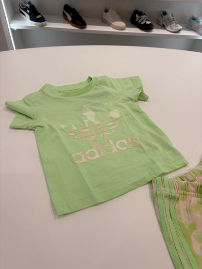 Coordinato baby Adidas verde