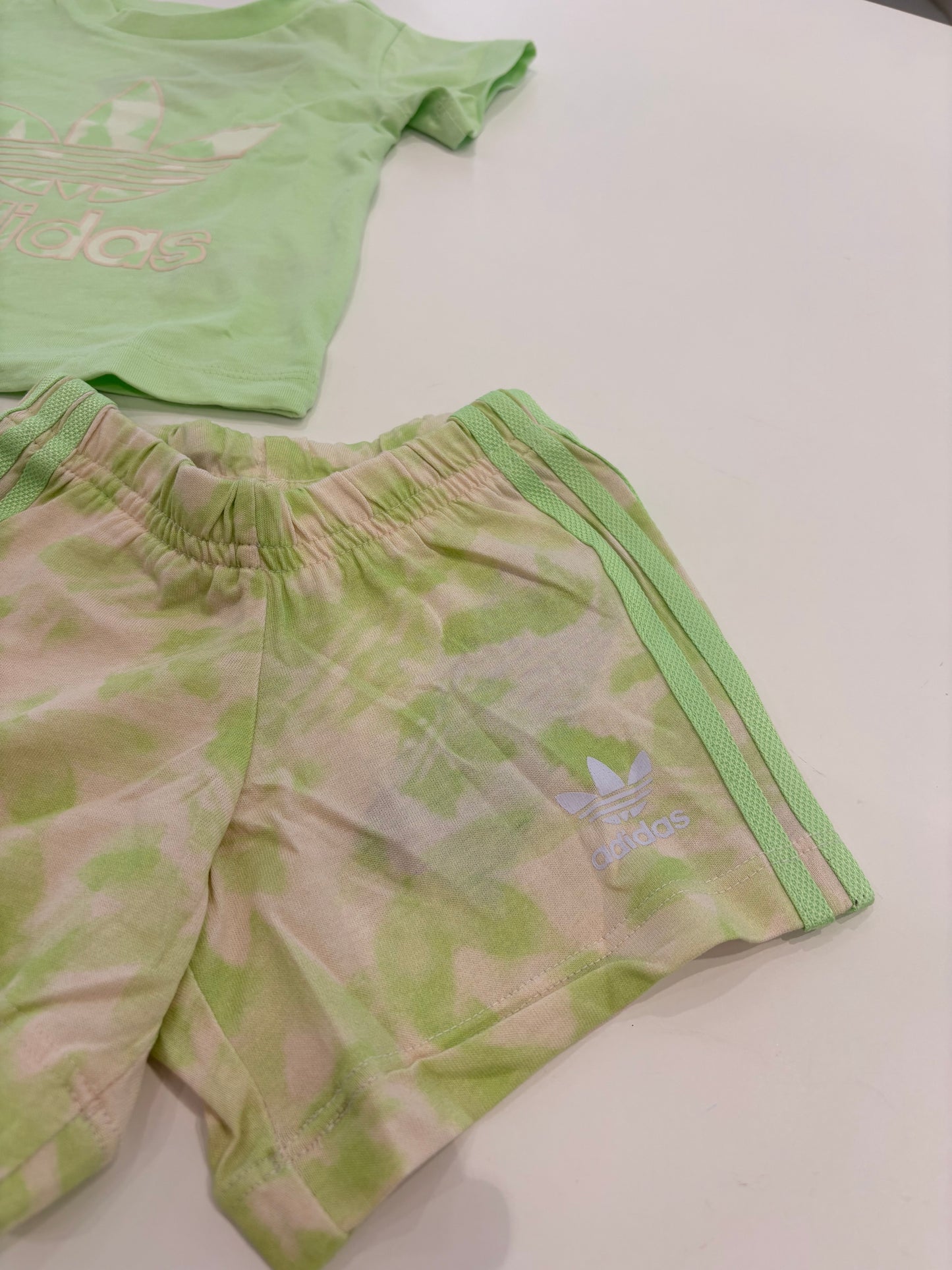 Coordinato baby Adidas verde
