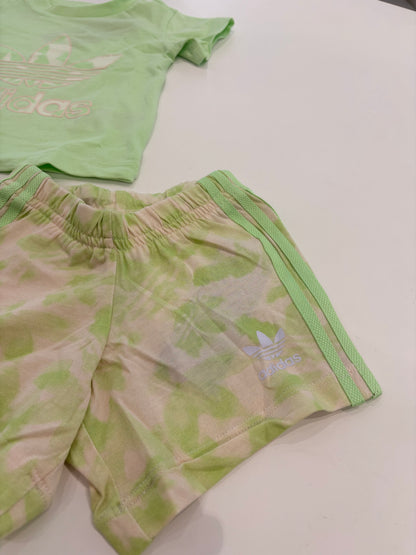 Coordinato baby Adidas verde