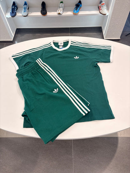 Coordinato adì Green 3lines white