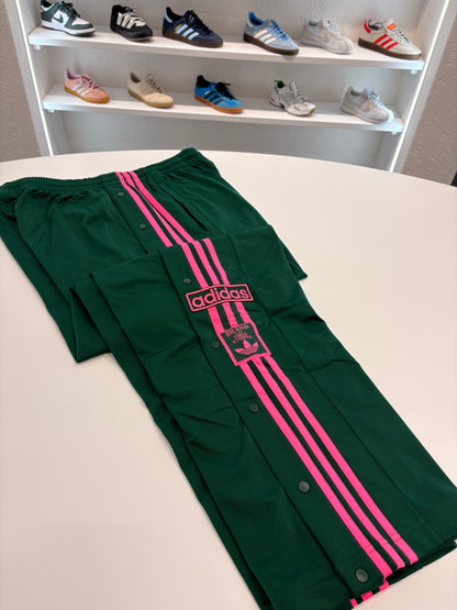 Pant Adidas collegiate Green/ lucid pink