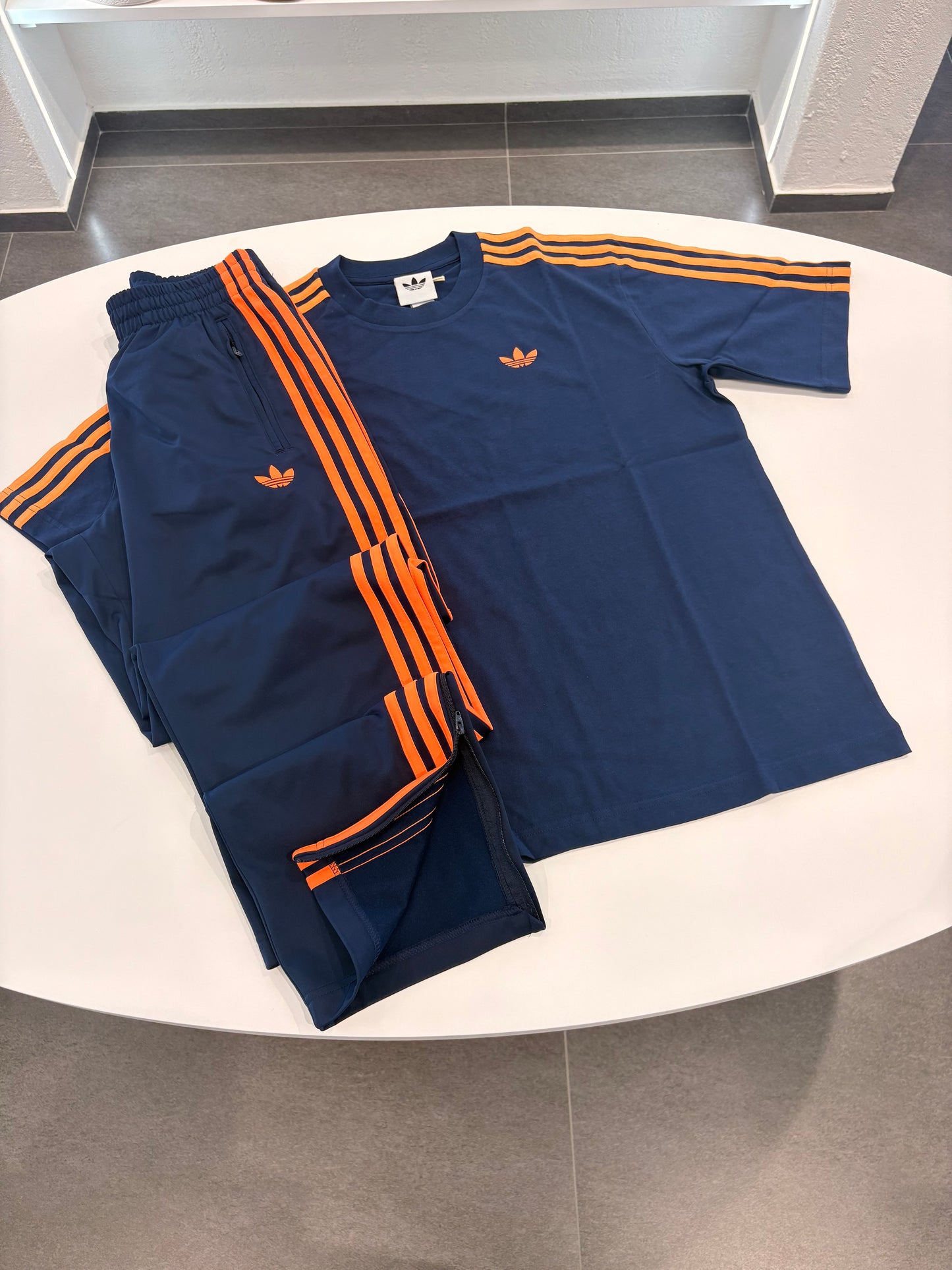 Coordinato Adidas blue/orange