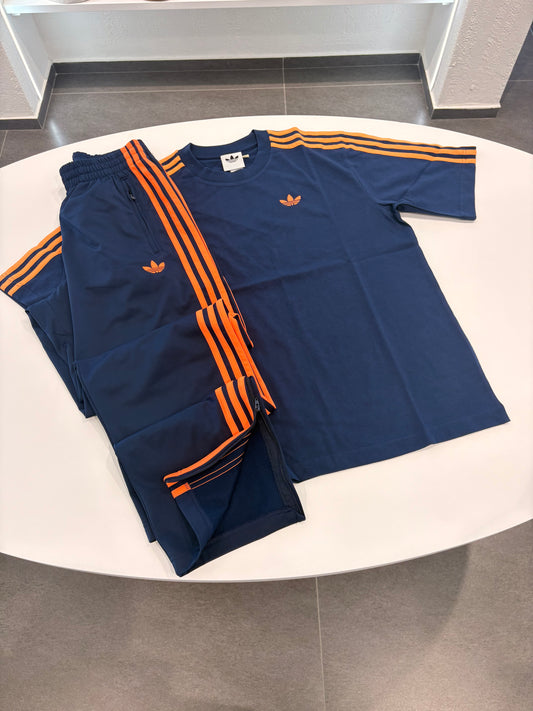 Coordinato Adidas blue/orange