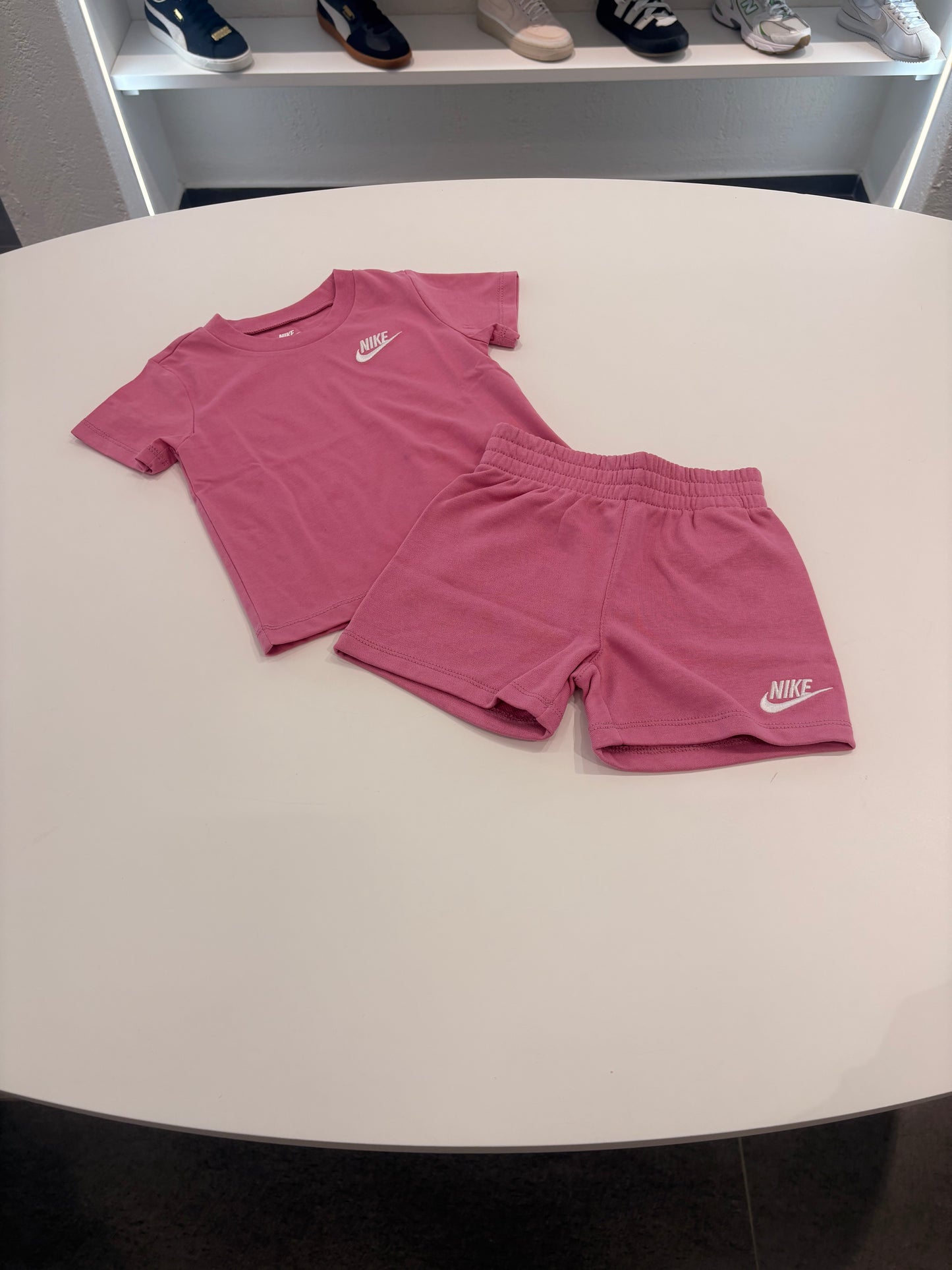Coordinato Nike baby rosa
