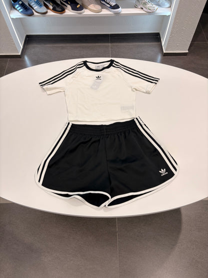 Coordinato Adidas B&W crop