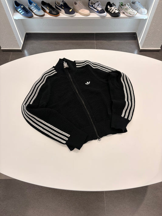 Giacca traforata Adidas black