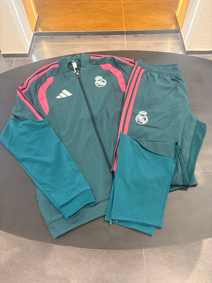 Tuta Adidas real Madrid microfibra SS26/27