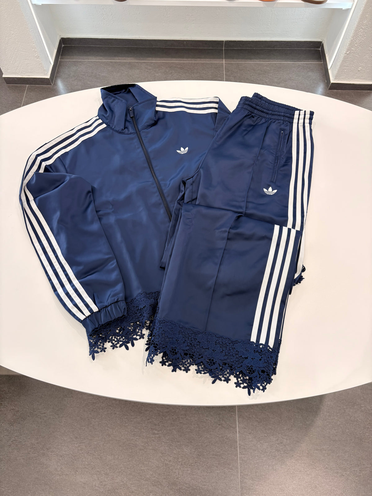 Tuta Adidas merletto SS2026/2027 Blu