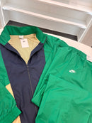 Tuta Nike antivento green/Blu