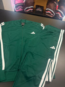 Tuta Adidas donna 3s fleece verde