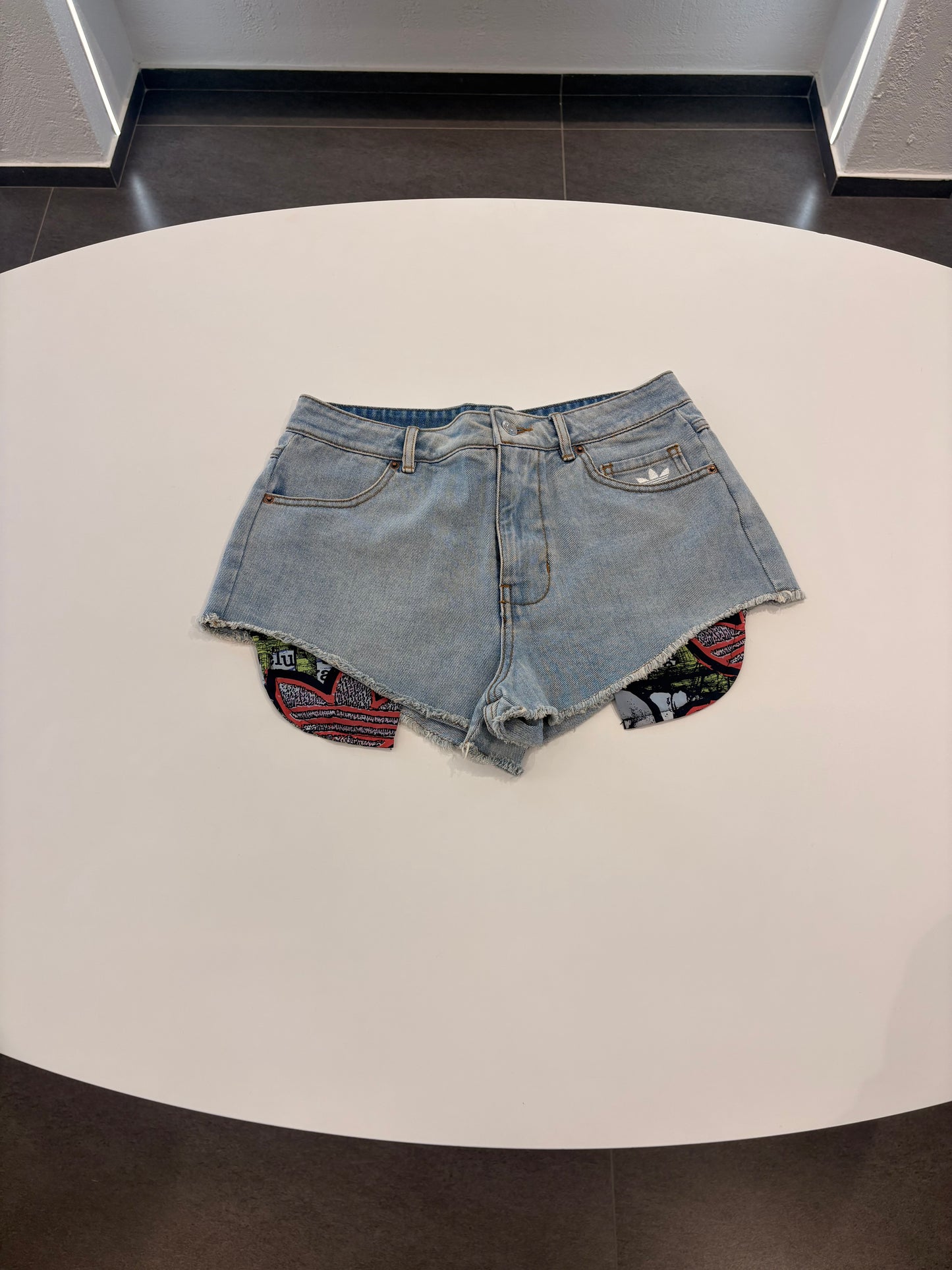 Shorts in jeans Adidas X jeremy scott