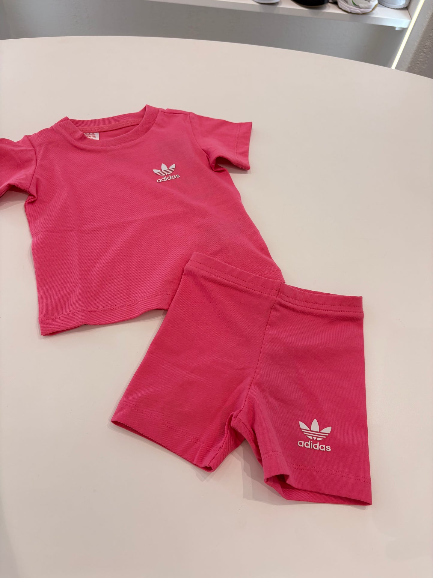 CORDSET Adidas baby pink