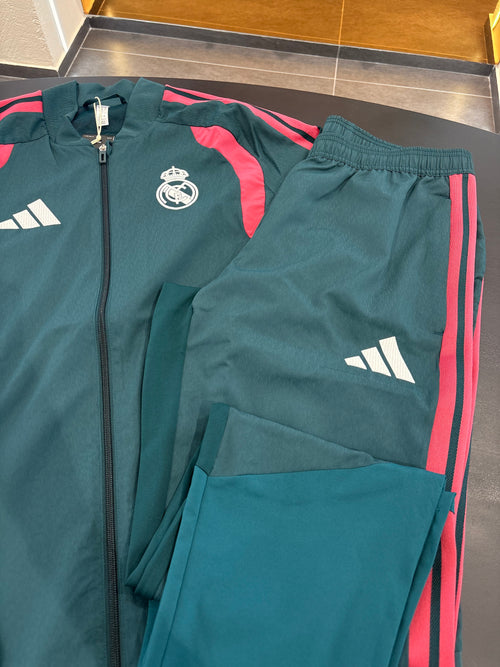 Tuta Adidas real Madrid microfibra SS26/27