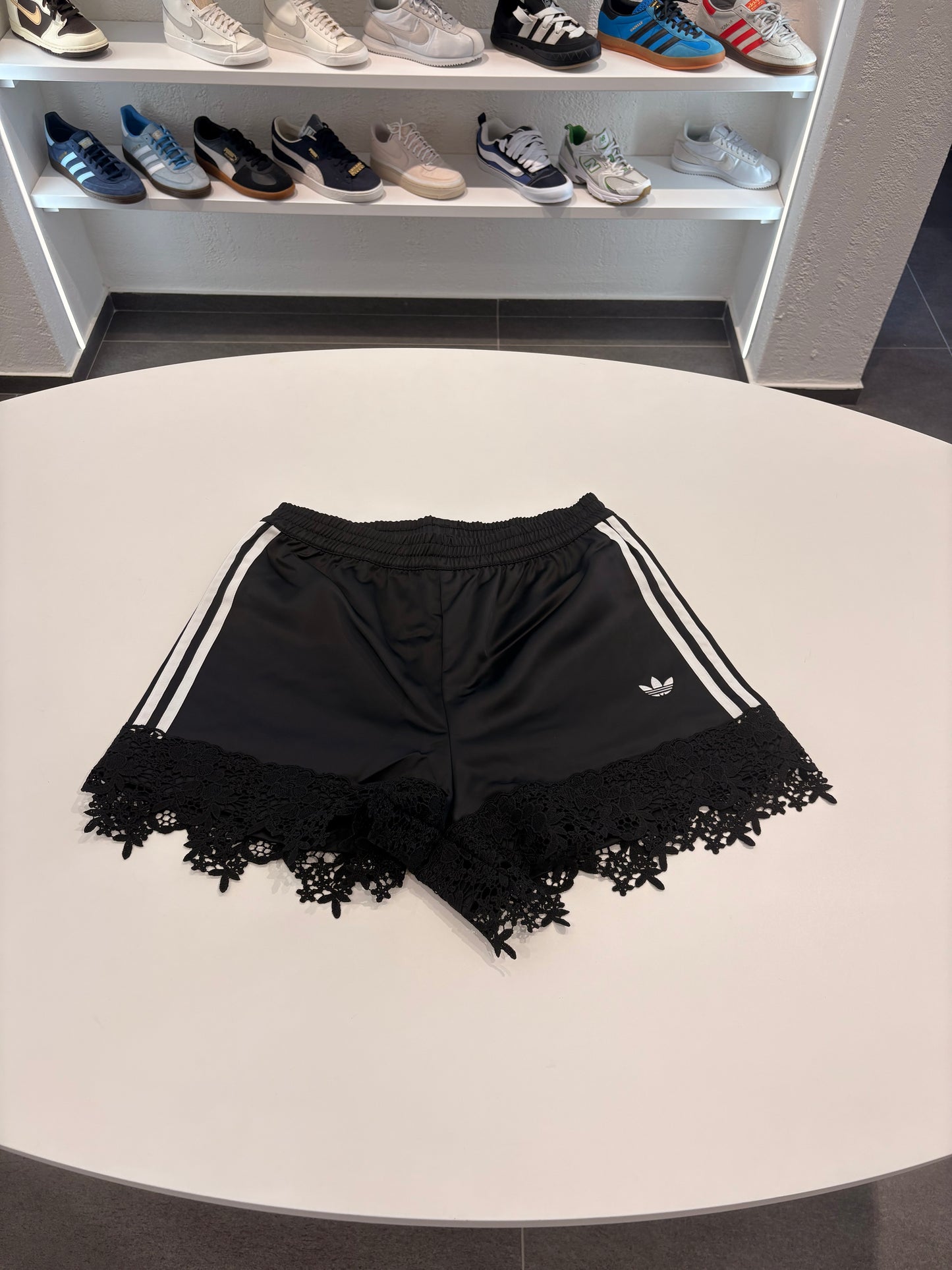 Shorts Adidas black merletto