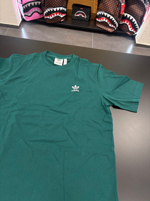 T-shirt Adidas basic verde scuro