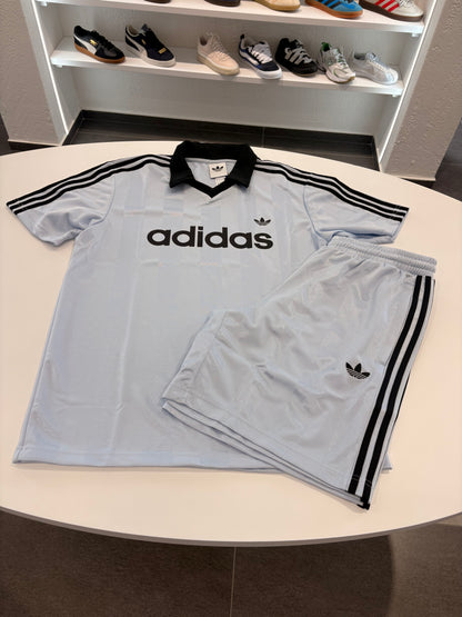 Coordinato Adidas Jersey blue Sky