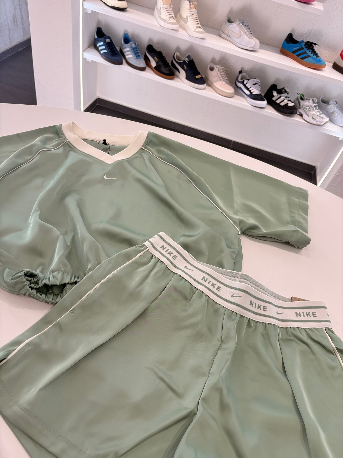 Coordinato Nike perlato Green