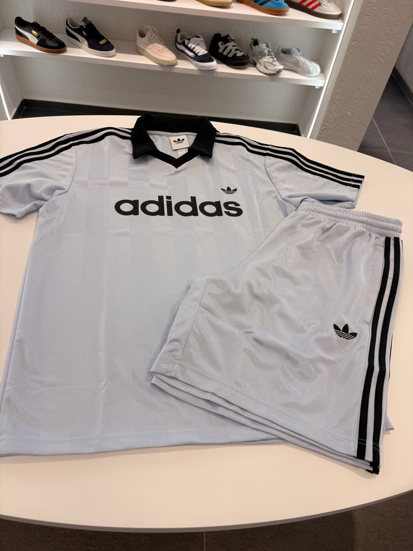 Coordinato Adidas Jersey blue Sky