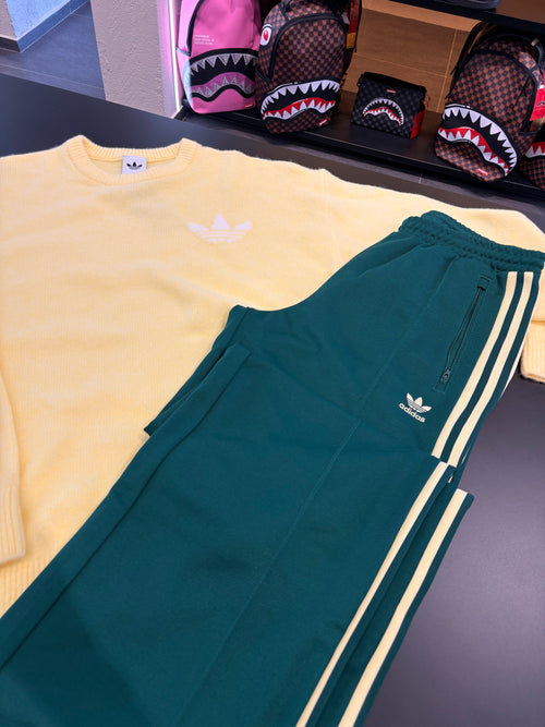 Coordinato Adidas yellow/green maglione