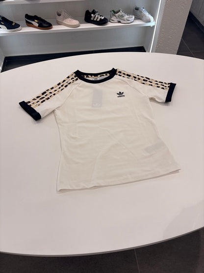 T-shirt Adidas 3 stripes animalier